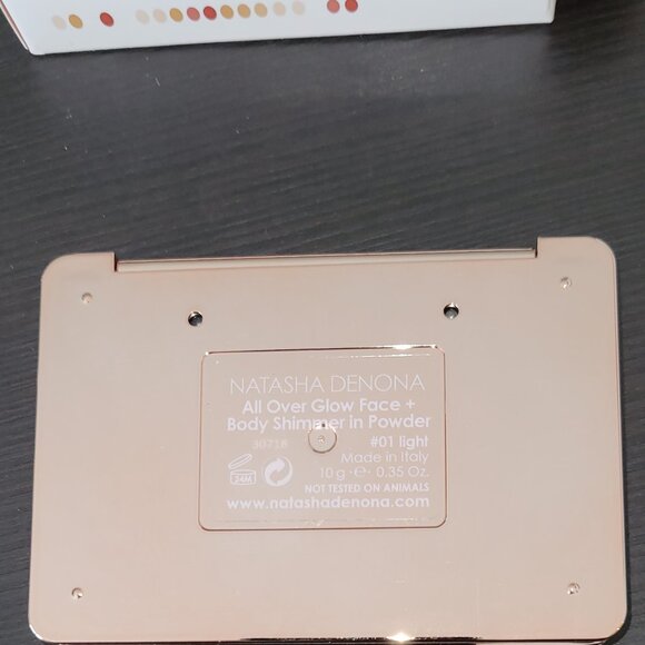 NATASHA DENONA All Over Glow Face & Body Shimmer in Shade 01 Light $50 - Picture 6 of 15